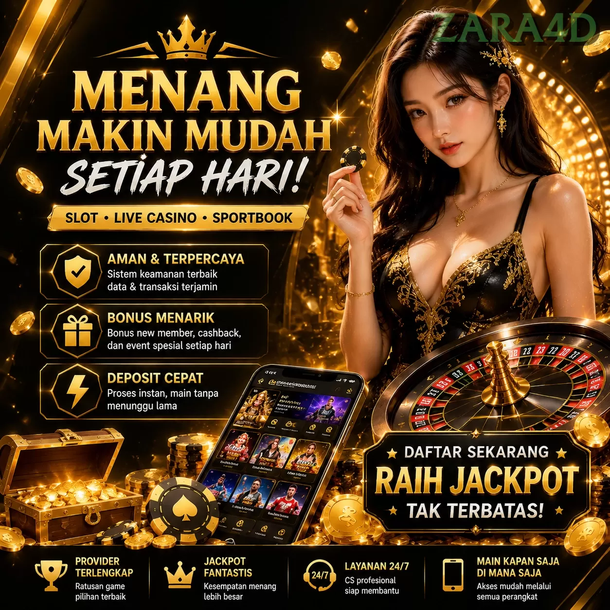 Slot Gacor idzara4d Setiap Hari