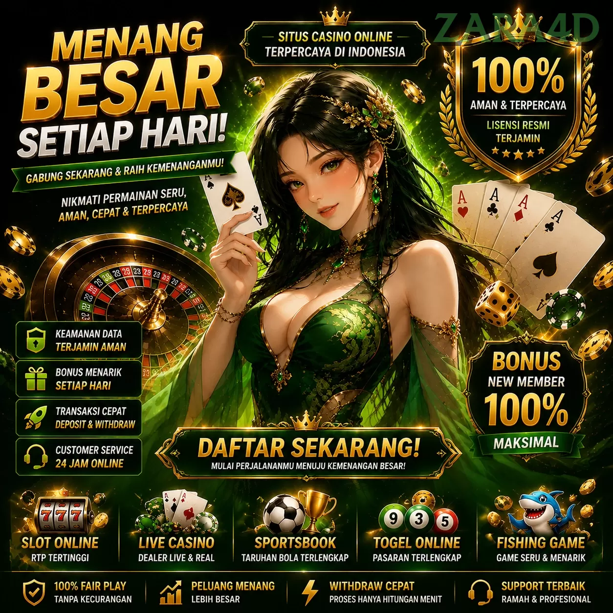 WELCOME BONUS NEW MEMBER 50_ promotion image